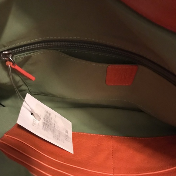 Tusk Patent Leather Copper Clutch - Picture 5 of 6